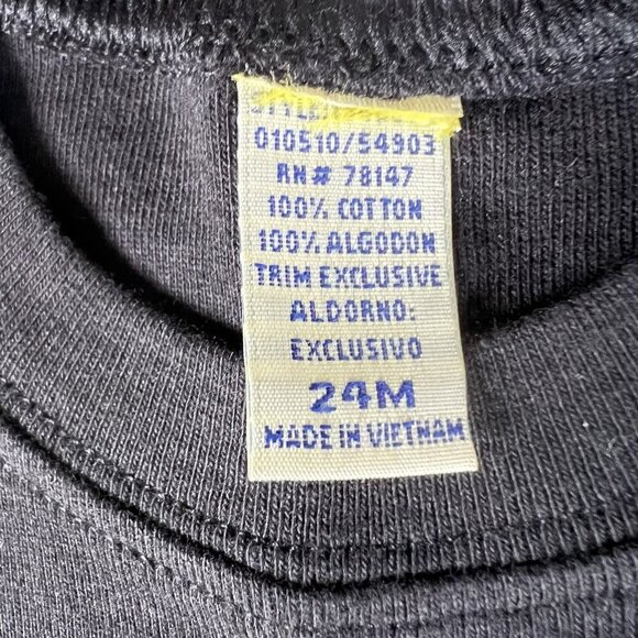 Roller Derby Toddler T-Shirt 24m/2T Black short sleeve Shirt for Niece or Nephew - Picture 5 of 5